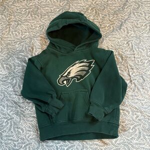 Kids Green Hoodie with Logo